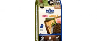 Food for small breed puppies Bosch